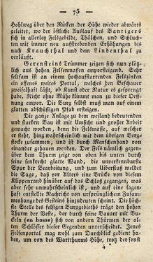 Image of the Page - 75 - in Ruinen - oder Taschenbuch zur Geschichte verfallener Ritterburgen und Schlösser nebst ihren Sagen, Legenden und Mährchen, Volume 4