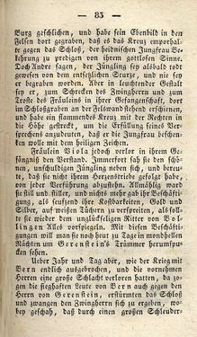 Image of the Page - 83 - in Ruinen - oder Taschenbuch zur Geschichte verfallener Ritterburgen und Schlösser nebst ihren Sagen, Legenden und Mährchen, Volume 4