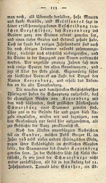 Bild der Seite - 111 - in Ruinen - oder Taschenbuch zur Geschichte verfallener Ritterburgen und Schlösser nebst ihren Sagen, Legenden und Mährchen, Band 4