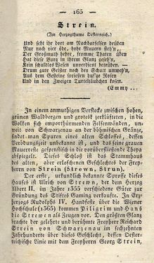 Bild der Seite - 165 - in Ruinen - oder Taschenbuch zur Geschichte verfallener Ritterburgen und Schlösser nebst ihren Sagen, Legenden und Mährchen, Band 4