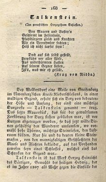 Image of the Page - 168 - in Ruinen - oder Taschenbuch zur Geschichte verfallener Ritterburgen und Schlösser nebst ihren Sagen, Legenden und Mährchen, Volume 4