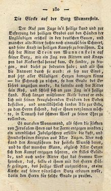 Bild der Seite - 180 - in Ruinen - oder Taschenbuch zur Geschichte verfallener Ritterburgen und Schlösser nebst ihren Sagen, Legenden und Mährchen, Band 4