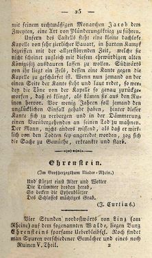 Bild der Seite - 25 - in Ruinen - oder Taschenbuch zur Geschichte verfallener Ritterburgen und Schlösser nebst ihren Sagen, Legenden und Mährchen, Band 5