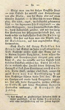 Bild der Seite - 30 - in Ruinen - oder Taschenbuch zur Geschichte verfallener Ritterburgen und Schlösser nebst ihren Sagen, Legenden und Mährchen, Band 5