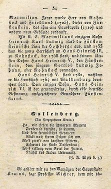 Bild der Seite - 34 - in Ruinen - oder Taschenbuch zur Geschichte verfallener Ritterburgen und Schlösser nebst ihren Sagen, Legenden und Mährchen, Band 5