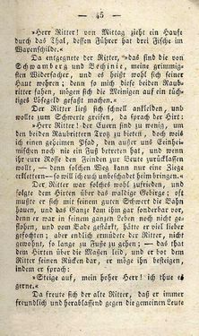 Bild der Seite - 45 - in Ruinen - oder Taschenbuch zur Geschichte verfallener Ritterburgen und Schlösser nebst ihren Sagen, Legenden und Mährchen, Band 5