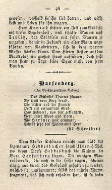 Bild der Seite - 46 - in Ruinen - oder Taschenbuch zur Geschichte verfallener Ritterburgen und Schlösser nebst ihren Sagen, Legenden und Mährchen, Band 5