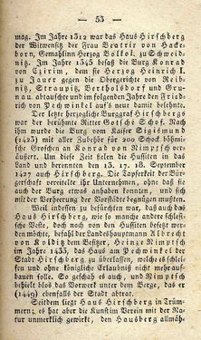 Bild der Seite - 53 - in Ruinen - oder Taschenbuch zur Geschichte verfallener Ritterburgen und Schlösser nebst ihren Sagen, Legenden und Mährchen, Band 5