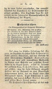 Bild der Seite - 54 - in Ruinen - oder Taschenbuch zur Geschichte verfallener Ritterburgen und Schlösser nebst ihren Sagen, Legenden und Mährchen, Band 5