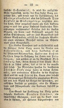 Bild der Seite - 55 - in Ruinen - oder Taschenbuch zur Geschichte verfallener Ritterburgen und Schlösser nebst ihren Sagen, Legenden und Mährchen, Band 5