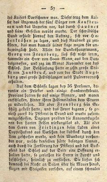 Bild der Seite - 57 - in Ruinen - oder Taschenbuch zur Geschichte verfallener Ritterburgen und Schlösser nebst ihren Sagen, Legenden und Mährchen, Band 5