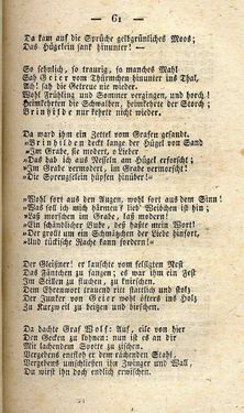 Bild der Seite - 61 - in Ruinen - oder Taschenbuch zur Geschichte verfallener Ritterburgen und Schlösser nebst ihren Sagen, Legenden und Mährchen, Band 5