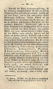 Bild der Seite - 66 - in Ruinen - oder Taschenbuch zur Geschichte verfallener Ritterburgen und Schlösser nebst ihren Sagen, Legenden und Mährchen, Band 5