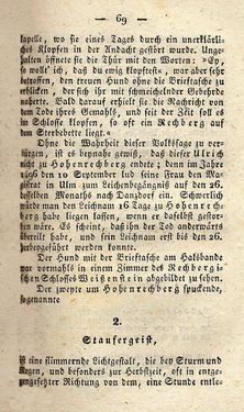 Bild der Seite - 69 - in Ruinen - oder Taschenbuch zur Geschichte verfallener Ritterburgen und Schlösser nebst ihren Sagen, Legenden und Mährchen, Band 5