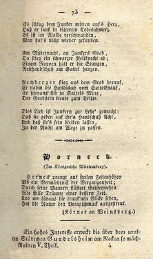 Bild der Seite - 73 - in Ruinen - oder Taschenbuch zur Geschichte verfallener Ritterburgen und Schlösser nebst ihren Sagen, Legenden und Mährchen, Band 5