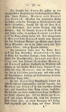 Bild der Seite - 75 - in Ruinen - oder Taschenbuch zur Geschichte verfallener Ritterburgen und Schlösser nebst ihren Sagen, Legenden und Mährchen, Band 5