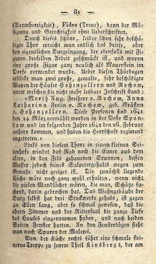 Bild der Seite - 81 - in Ruinen - oder Taschenbuch zur Geschichte verfallener Ritterburgen und Schlösser nebst ihren Sagen, Legenden und Mährchen, Band 5