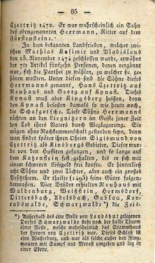 Bild der Seite - 85 - in Ruinen - oder Taschenbuch zur Geschichte verfallener Ritterburgen und Schlösser nebst ihren Sagen, Legenden und Mährchen, Band 5