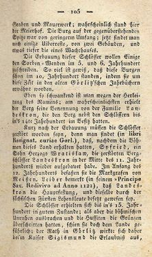 Image of the Page - 105 - in Ruinen - oder Taschenbuch zur Geschichte verfallener Ritterburgen und Schlösser nebst ihren Sagen, Legenden und Mährchen, Volume 5