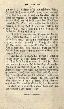 Image of the Page - 110 - in Ruinen - oder Taschenbuch zur Geschichte verfallener Ritterburgen und Schlösser nebst ihren Sagen, Legenden und Mährchen, Volume 5
