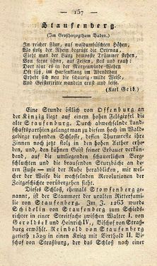 Bild der Seite - 157 - in Ruinen - oder Taschenbuch zur Geschichte verfallener Ritterburgen und Schlösser nebst ihren Sagen, Legenden und Mährchen, Band 5