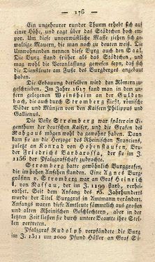 Bild der Seite - 176 - in Ruinen - oder Taschenbuch zur Geschichte verfallener Ritterburgen und Schlösser nebst ihren Sagen, Legenden und Mährchen, Band 5