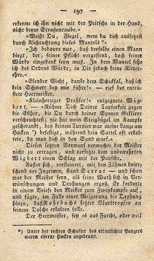 Bild der Seite - 197 - in Ruinen - oder Taschenbuch zur Geschichte verfallener Ritterburgen und Schlösser nebst ihren Sagen, Legenden und Mährchen, Band 5