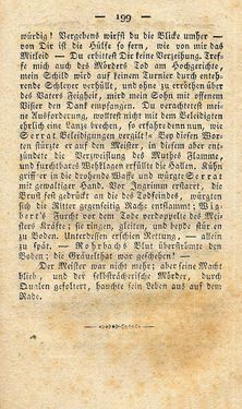 Bild der Seite - 199 - in Ruinen - oder Taschenbuch zur Geschichte verfallener Ritterburgen und Schlösser nebst ihren Sagen, Legenden und Mährchen, Band 5