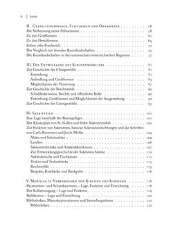 Bild der Seite - (000004) - in Sakralmöbel aus Österreich - Von Tischlern und ihren Arbeiten im Zeitalter des Absolutismus, Band I: Östliche Landsteile