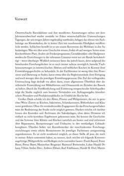 Image of the Page - (000009) - in Sakralmöbel aus Österreich - Von Tischlern und ihren Arbeiten im Zeitalter des Absolutismus, Volume I: Östliche Landsteile