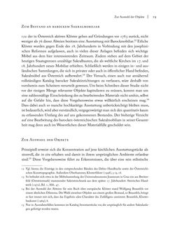 Image of the Page - 19 - in Sakralmöbel aus Österreich - Von Tischlern und ihren Arbeiten im Zeitalter des Absolutismus, Volume I: Östliche Landsteile