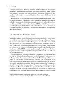 Bild der Seite - 22 - in Sakralmöbel aus Österreich - Von Tischlern und ihren Arbeiten im Zeitalter des Absolutismus, Band I: Östliche Landsteile
