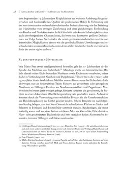 Bild der Seite - 48 - in Sakralmöbel aus Österreich - Von Tischlern und ihren Arbeiten im Zeitalter des Absolutismus, Band I: Östliche Landsteile