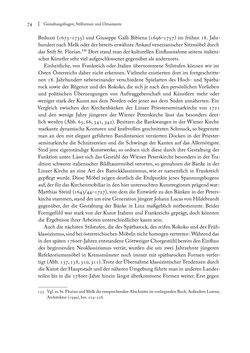 Image of the Page - 74 - in Sakralmöbel aus Österreich - Von Tischlern und ihren Arbeiten im Zeitalter des Absolutismus, Volume I: Östliche Landsteile