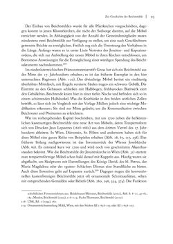 Bild der Seite - 93 - in Sakralmöbel aus Österreich - Von Tischlern und ihren Arbeiten im Zeitalter des Absolutismus, Band I: Östliche Landsteile