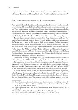 Image of the Page - 110 - in Sakralmöbel aus Österreich - Von Tischlern und ihren Arbeiten im Zeitalter des Absolutismus, Volume I: Östliche Landsteile