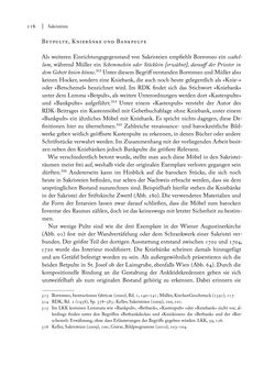 Image of the Page - 116 - in Sakralmöbel aus Österreich - Von Tischlern und ihren Arbeiten im Zeitalter des Absolutismus, Volume I: Östliche Landsteile