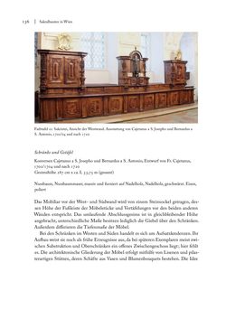 Image of the Page - 136 - in Sakralmöbel aus Österreich - Von Tischlern und ihren Arbeiten im Zeitalter des Absolutismus, Volume I: Östliche Landsteile