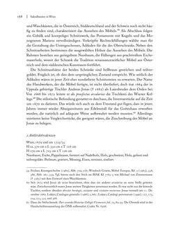 Image of the Page - 168 - in Sakralmöbel aus Österreich - Von Tischlern und ihren Arbeiten im Zeitalter des Absolutismus, Volume I: Östliche Landsteile