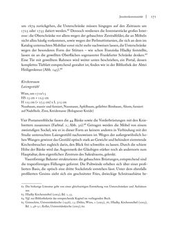 Bild der Seite - 171 - in Sakralmöbel aus Österreich - Von Tischlern und ihren Arbeiten im Zeitalter des Absolutismus, Band I: Östliche Landsteile