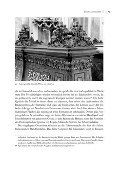 Image of the Page - 173 - in Sakralmöbel aus Österreich - Von Tischlern und ihren Arbeiten im Zeitalter des Absolutismus, Volume I: Östliche Landsteile