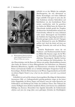 Image of the Page - 188 - in Sakralmöbel aus Österreich - Von Tischlern und ihren Arbeiten im Zeitalter des Absolutismus, Volume I: Östliche Landsteile