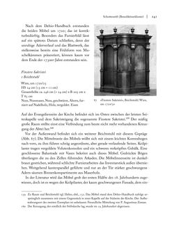 Image of the Page - 241 - in Sakralmöbel aus Österreich - Von Tischlern und ihren Arbeiten im Zeitalter des Absolutismus, Volume I: Östliche Landsteile