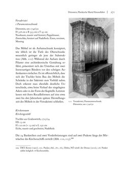 Image of the Page - 271 - in Sakralmöbel aus Österreich - Von Tischlern und ihren Arbeiten im Zeitalter des Absolutismus, Volume I: Östliche Landsteile