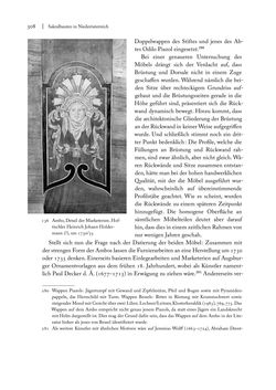 Image of the Page - 308 - in Sakralmöbel aus Österreich - Von Tischlern und ihren Arbeiten im Zeitalter des Absolutismus, Volume I: Östliche Landsteile