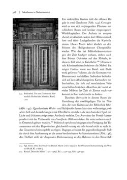Image of the Page - 318 - in Sakralmöbel aus Österreich - Von Tischlern und ihren Arbeiten im Zeitalter des Absolutismus, Volume I: Östliche Landsteile