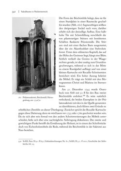 Image of the Page - 342 - in Sakralmöbel aus Österreich - Von Tischlern und ihren Arbeiten im Zeitalter des Absolutismus, Volume I: Östliche Landsteile