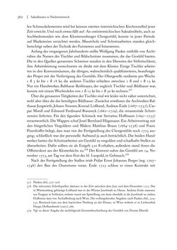 Image of the Page - 362 - in Sakralmöbel aus Österreich - Von Tischlern und ihren Arbeiten im Zeitalter des Absolutismus, Volume I: Östliche Landsteile