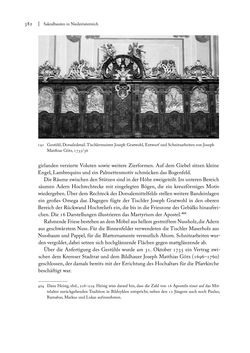 Image of the Page - 382 - in Sakralmöbel aus Österreich - Von Tischlern und ihren Arbeiten im Zeitalter des Absolutismus, Volume I: Östliche Landsteile