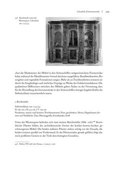 Image of the Page - 399 - in Sakralmöbel aus Österreich - Von Tischlern und ihren Arbeiten im Zeitalter des Absolutismus, Volume I: Östliche Landsteile